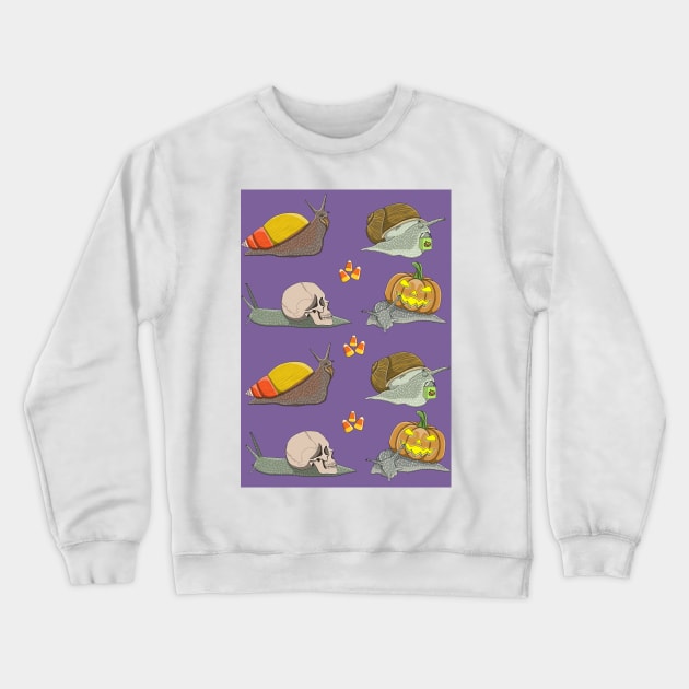 Halloween snails Crewneck Sweatshirt by Artbychb